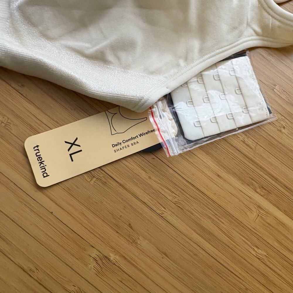 Shapermint Truekind XL Beige Daily Comfort Wireless Shaper Bra 10022 Extender - Picture 6 of 8